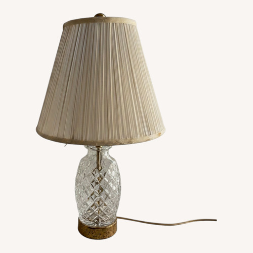 Used Waterford Crystal Table Lamps x 2 for sale on AptDeco