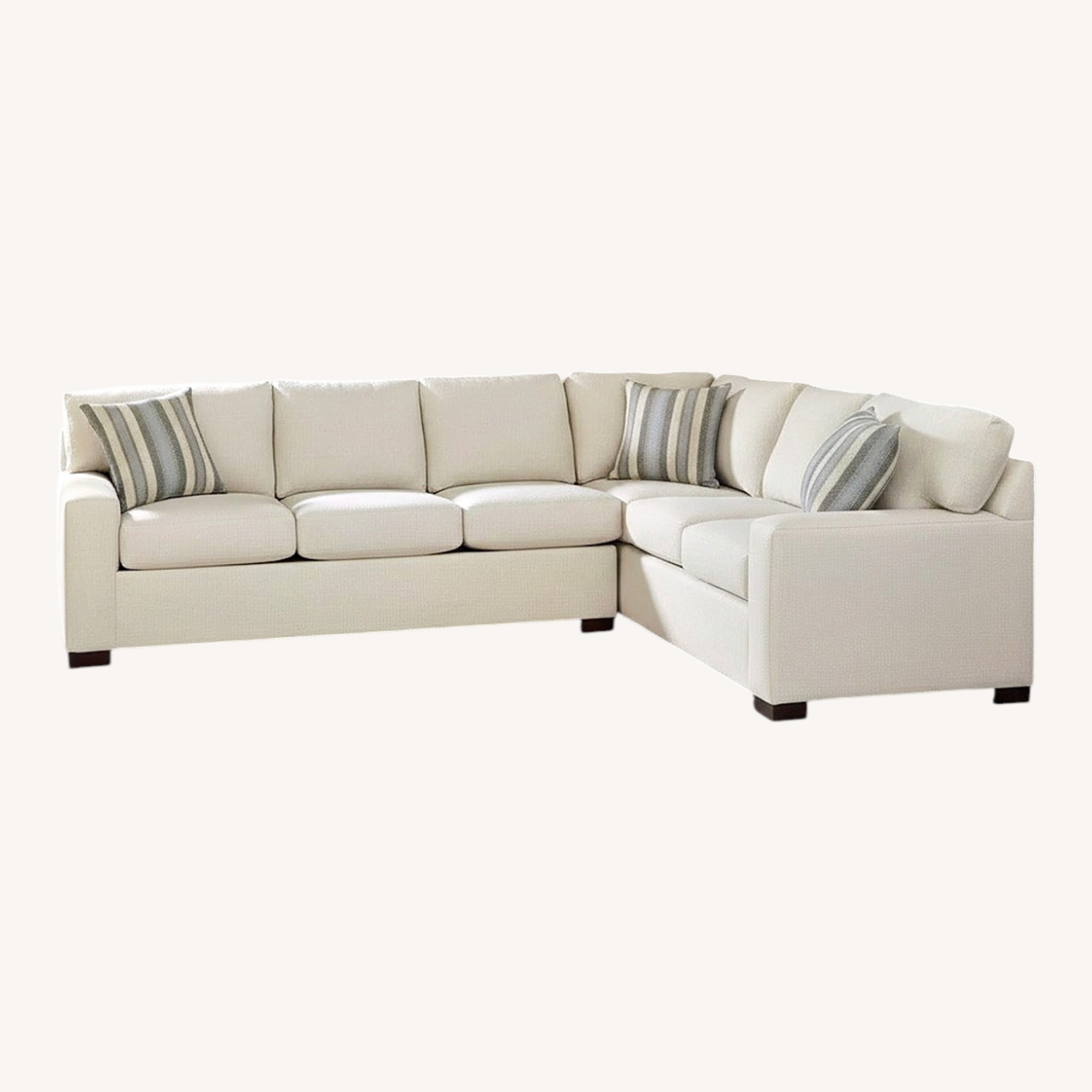 Natural Fabric Sleeper Sofa - image-0