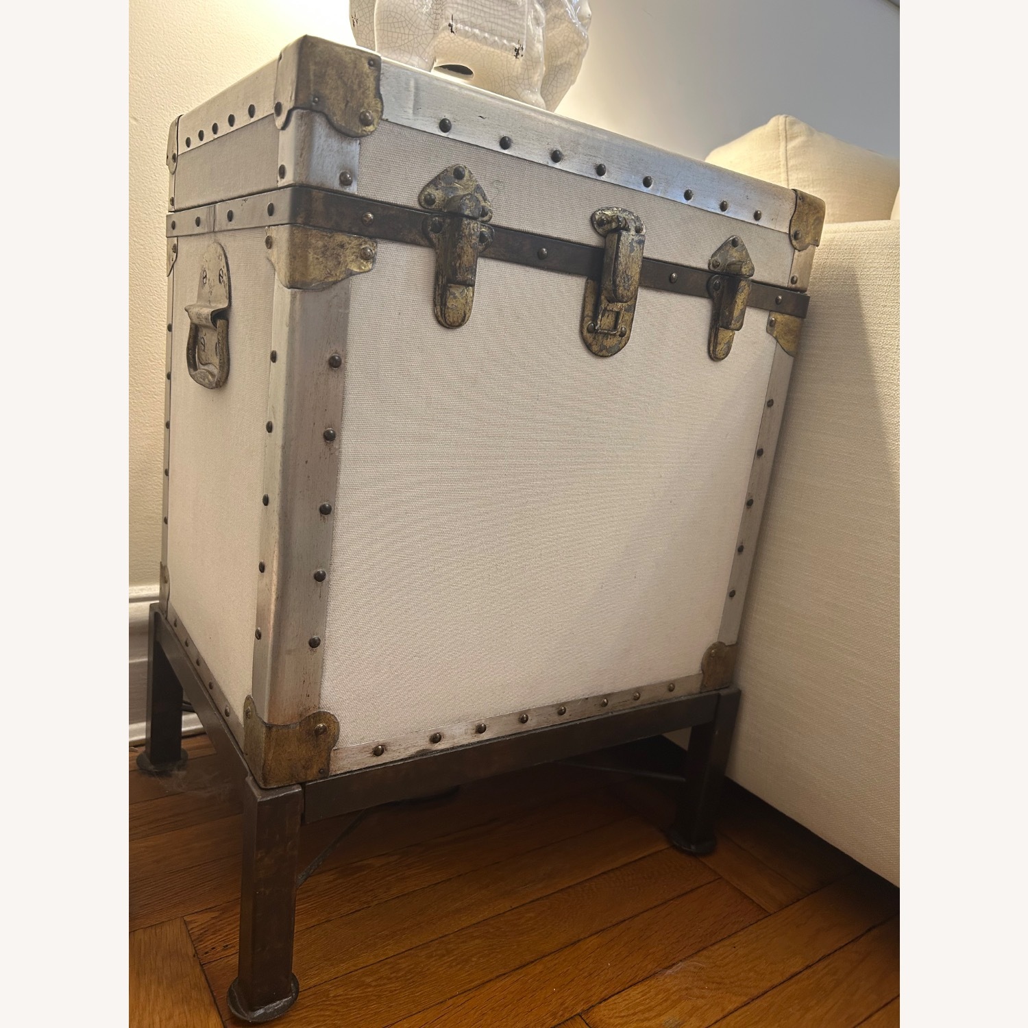 Pottery Barn Ludlow Trunk End Sideboard - image-5