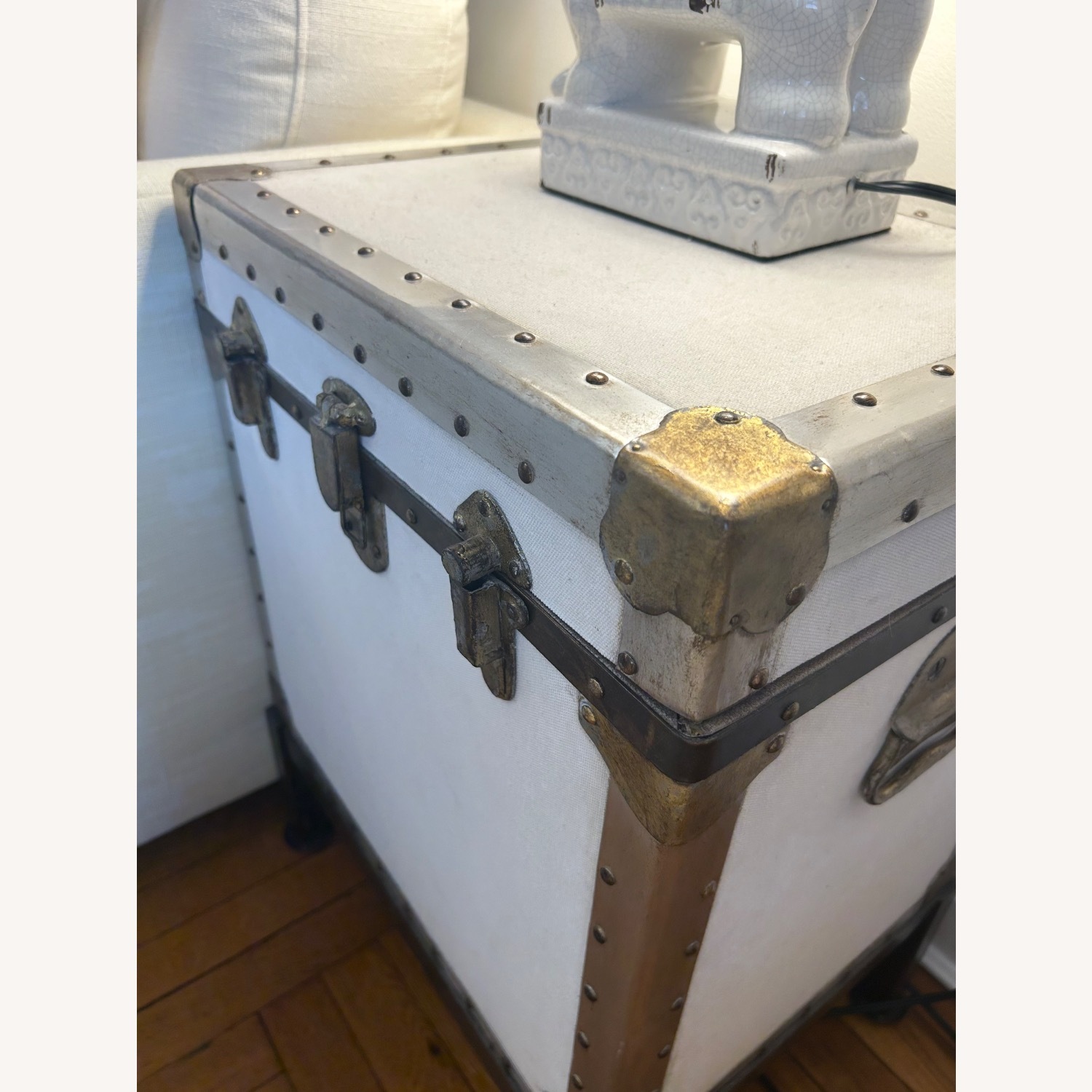 Pottery Barn Ludlow Trunk End Sideboard - image-3