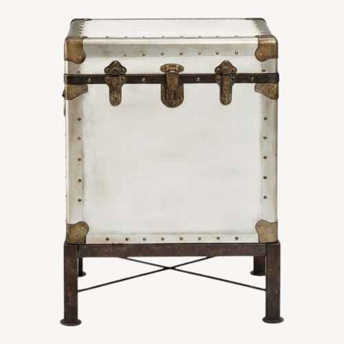 Used Pottery Barn Ludlow Trunk End Sideboard for sale on AptDeco