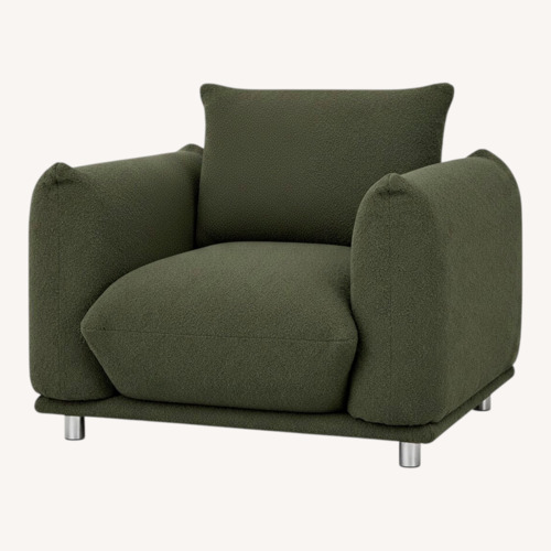 Used Wayfair Green Accent Chair for sale on AptDeco