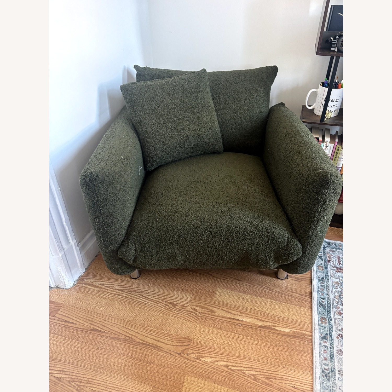 Wayfair Green Accent Chair - image-3