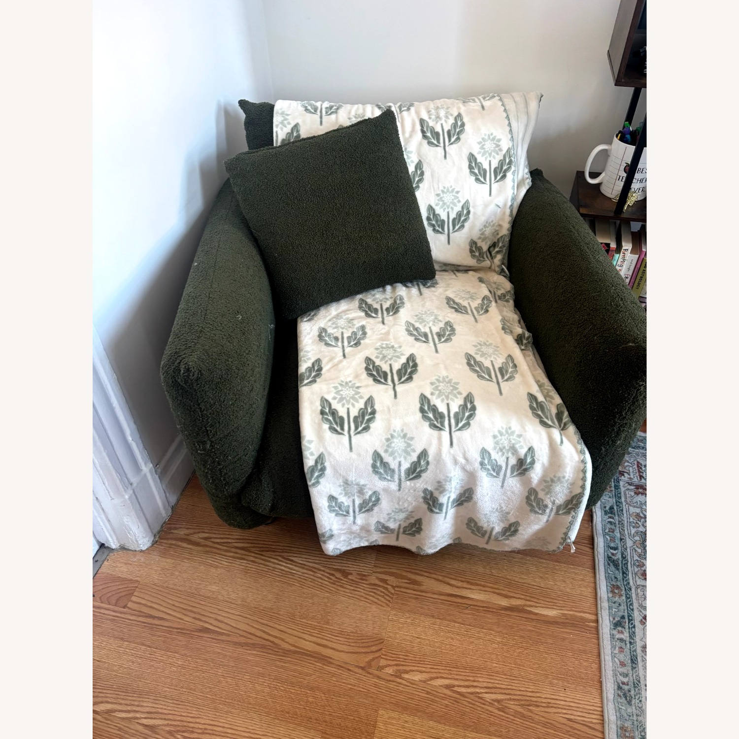 Wayfair Green Accent Chair - image-2