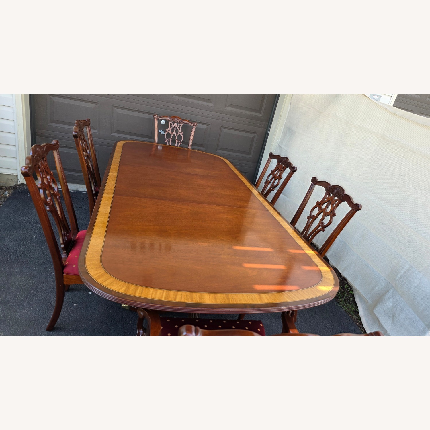 6 Seats Expandable Dinner Table - image-3