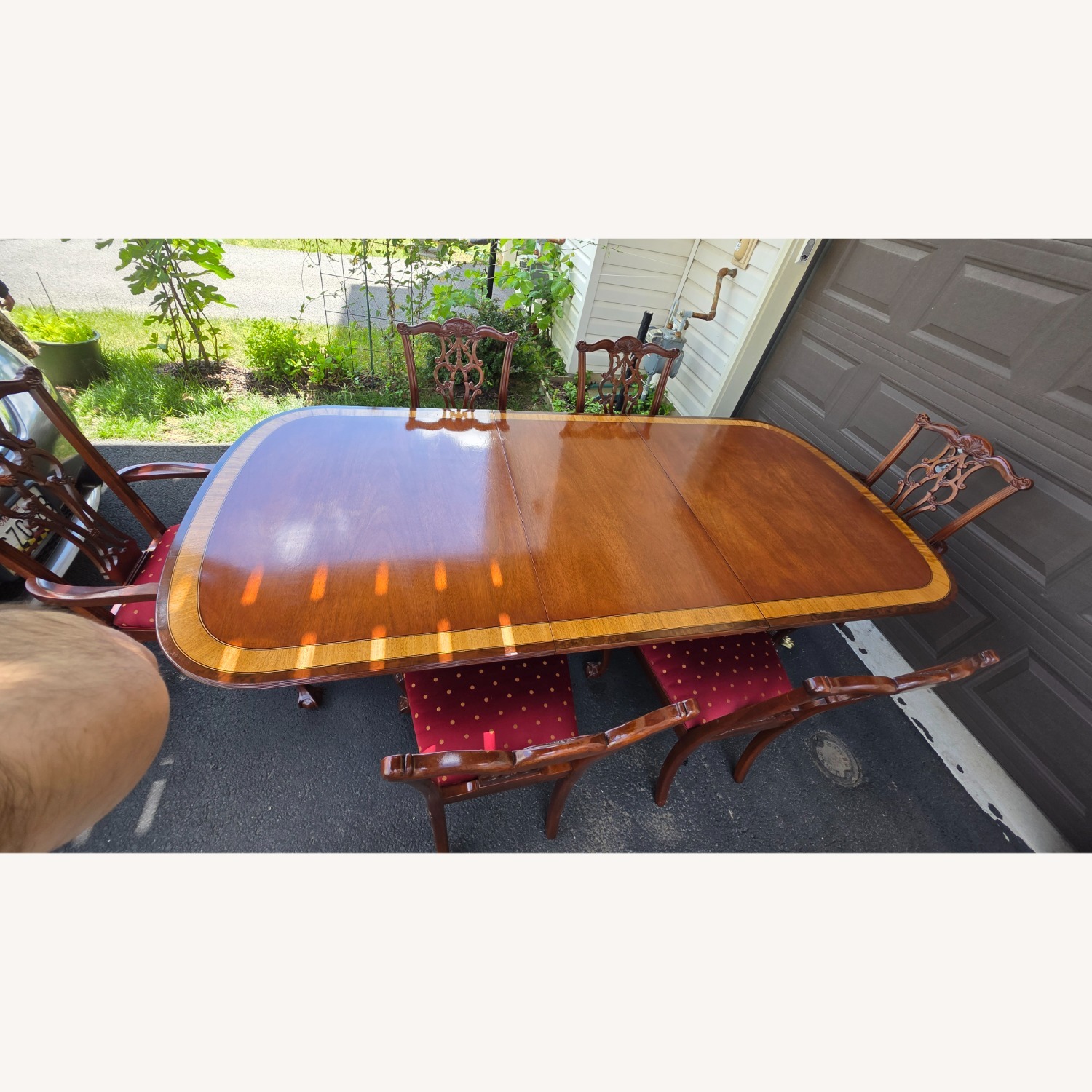 6 Seats Expandable Dinner Table - image-16