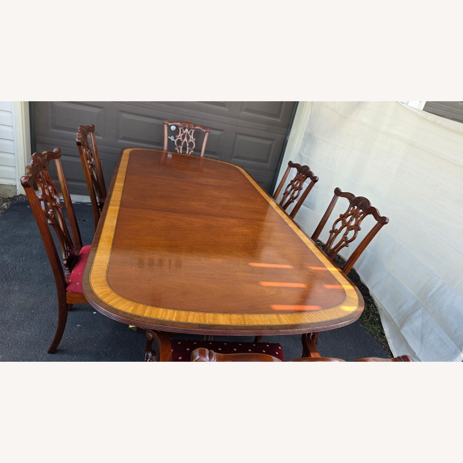 6 Seats Expandable Dinner Table - image-13