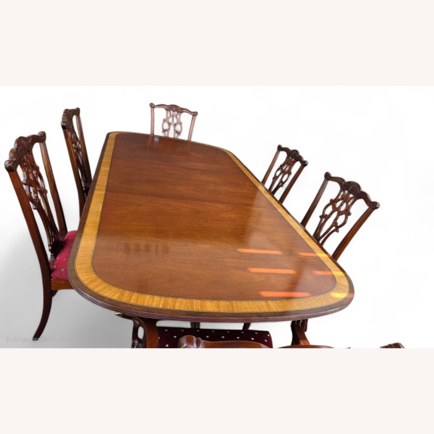 6 Seats Expandable Dinner Table - image-15
