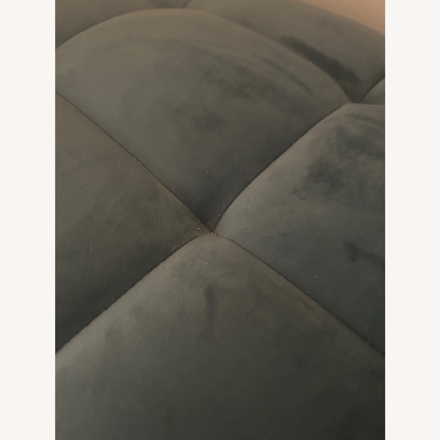 Bloomingdale's Turquoise Velvet Bench - image-5
