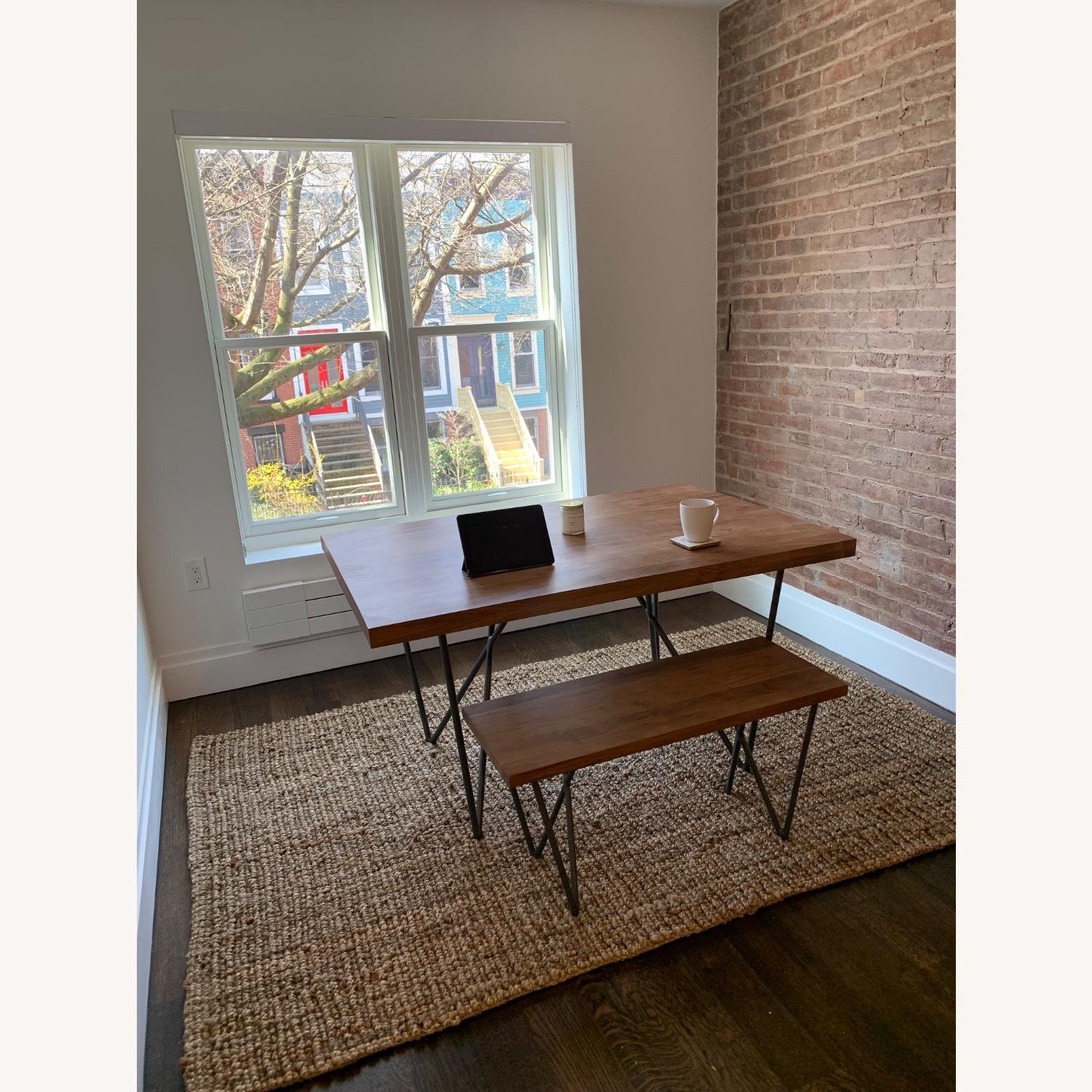 CB2 Dylan Natural Wood Bench - image-2