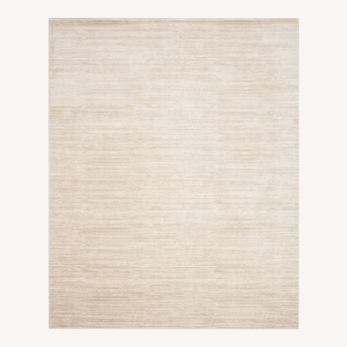 Used Wayfair Natural Polyurethane Area Rug 8' x 10' for sale on AptDeco