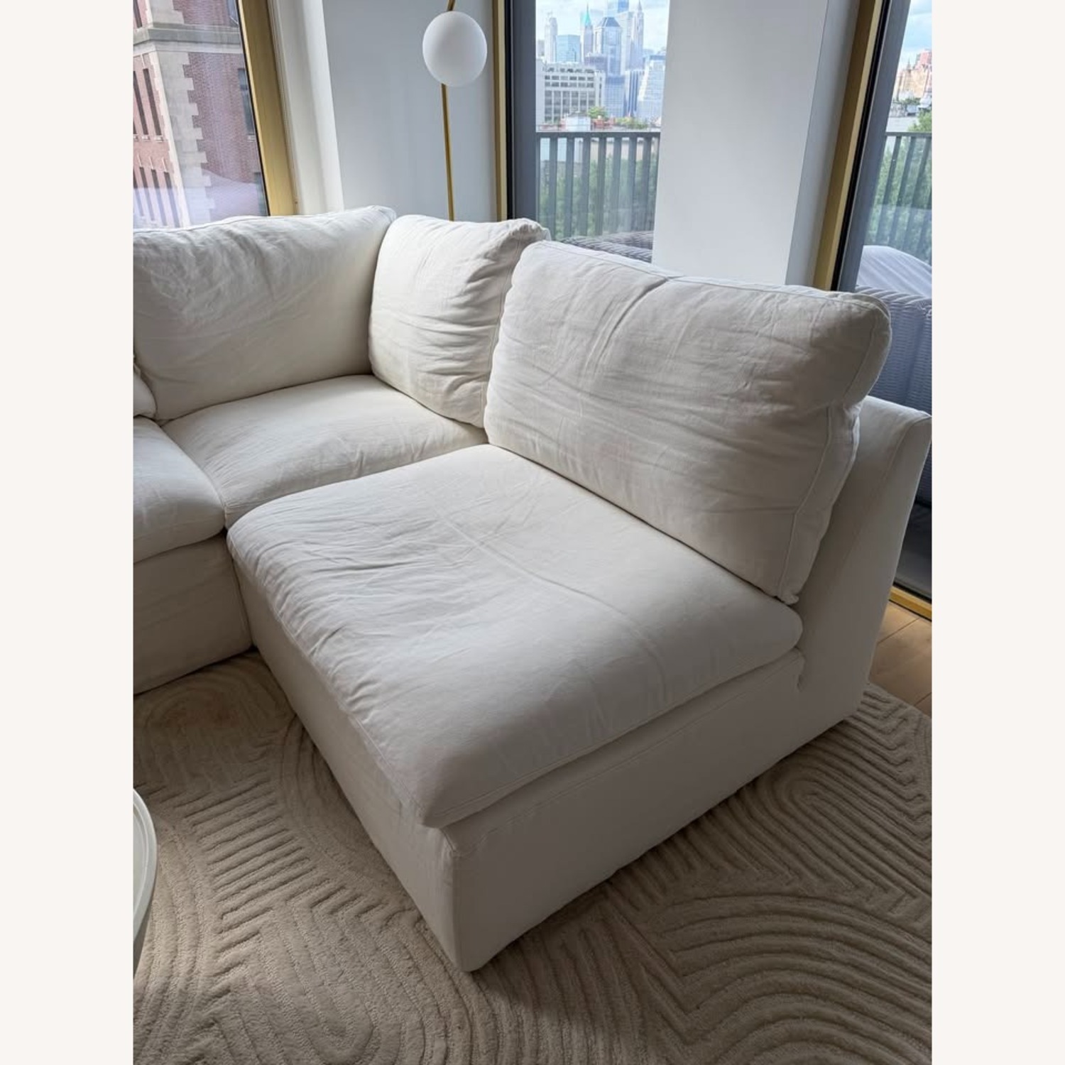 Timothy Oulton Nest White 3+ Piece Sectional - image-9