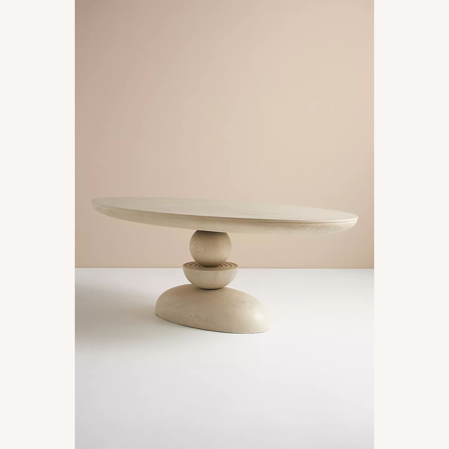 Anthropologie Sculptural Sonali Wood Dining Table - image-7