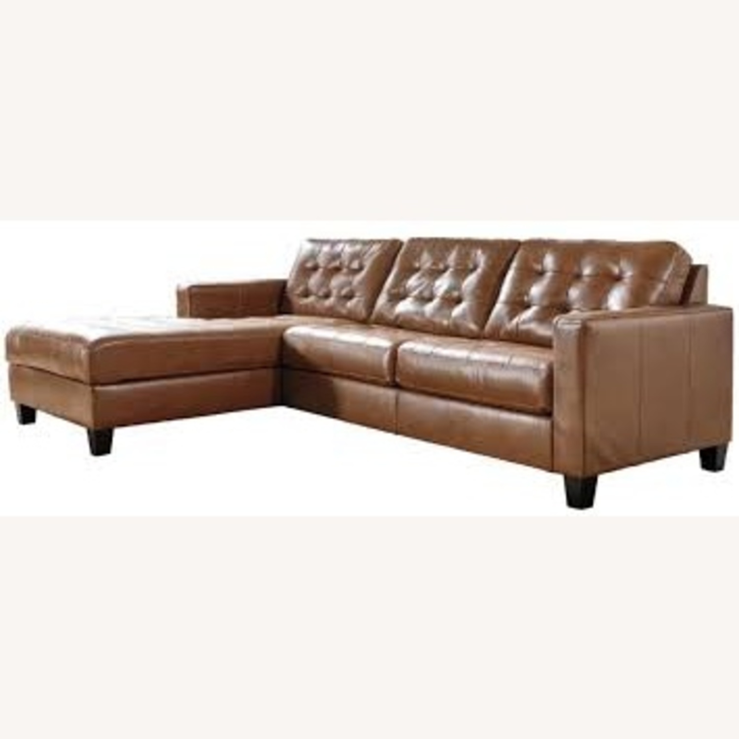 Baskove Modern Leather Sectional  - image-7