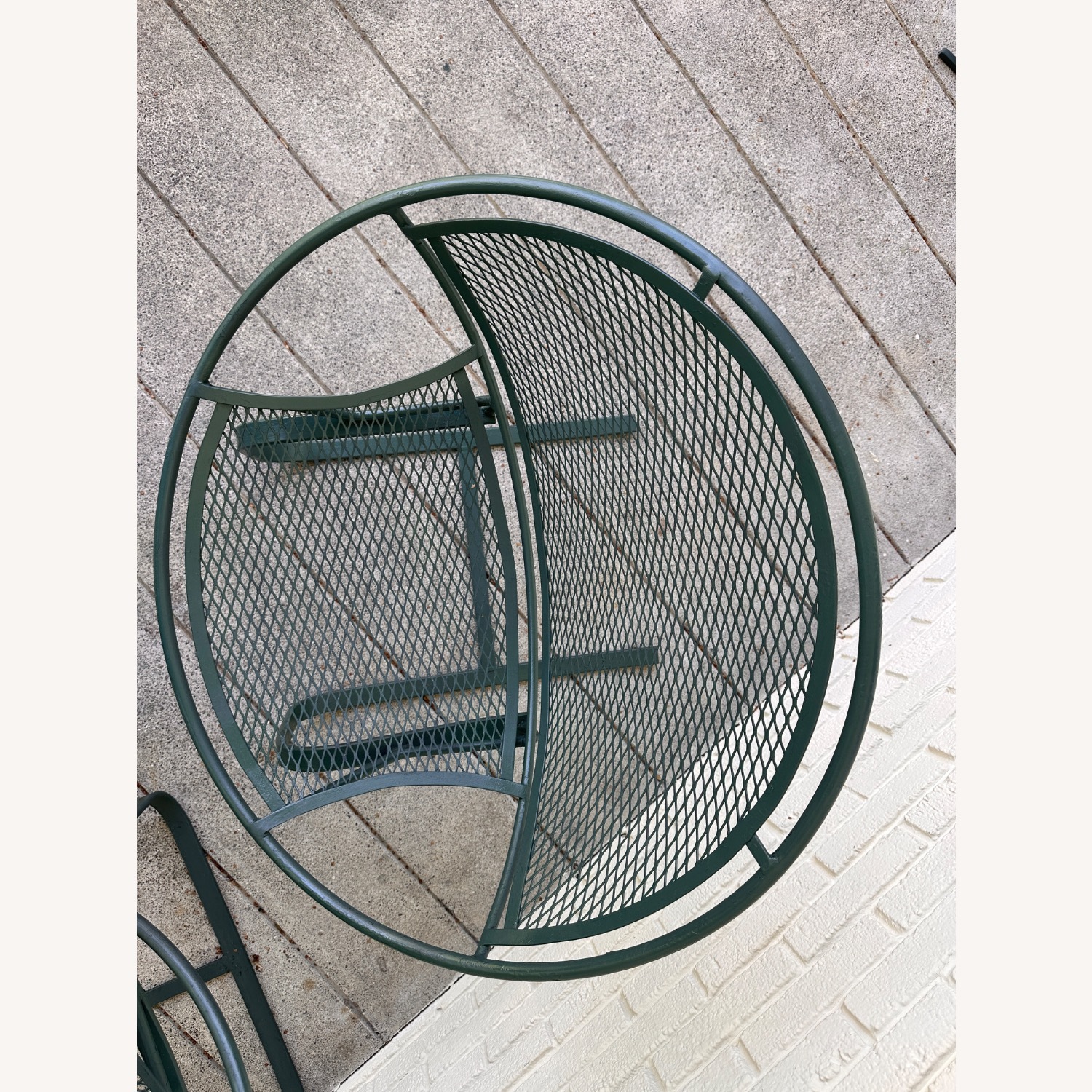 Vintage Mid-Century Wrought Iron Patio Chairs 2 - image-3