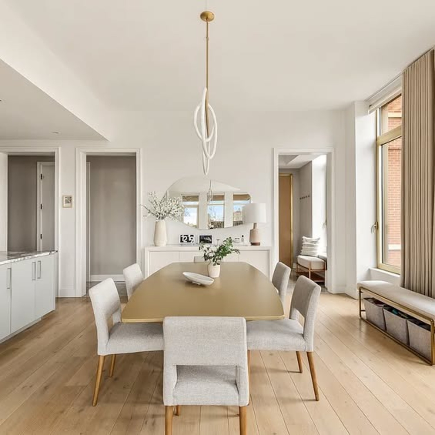 Burke Décor Travis By Noir Dining Table - image-6