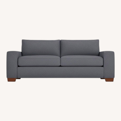 Used Apt2b Melrose Blue Fabric Sleeper Sofa for sale on AptDeco