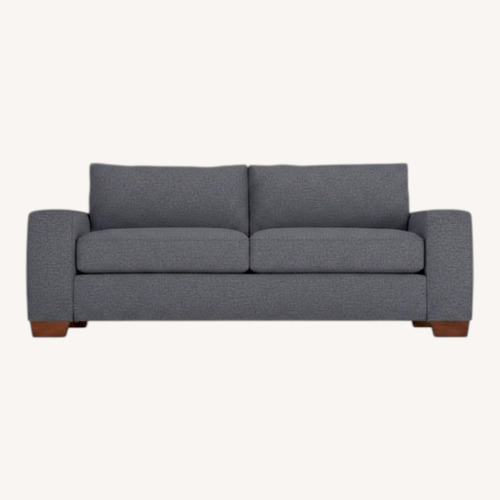 Used Apt2b Melrose Blue Fabric Sleeper Sofa for sale on AptDeco