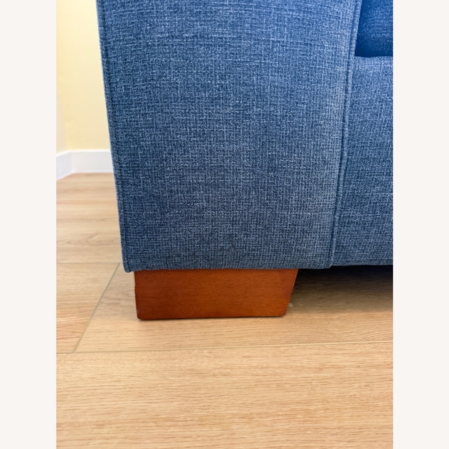 Apt2b Melrose Blue Fabric Sleeper Sofa - image-2