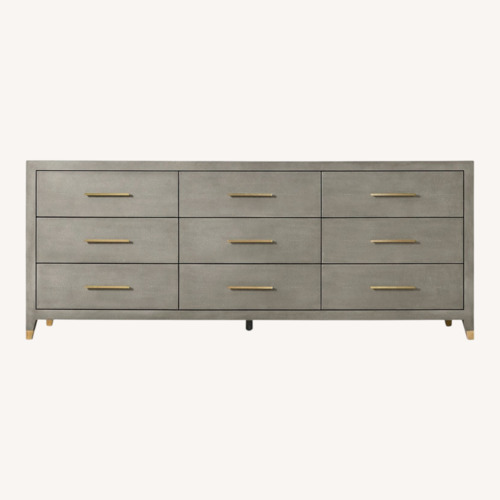Used Restoration Hardware Graydon Shagreen Dresser for sale on AptDeco