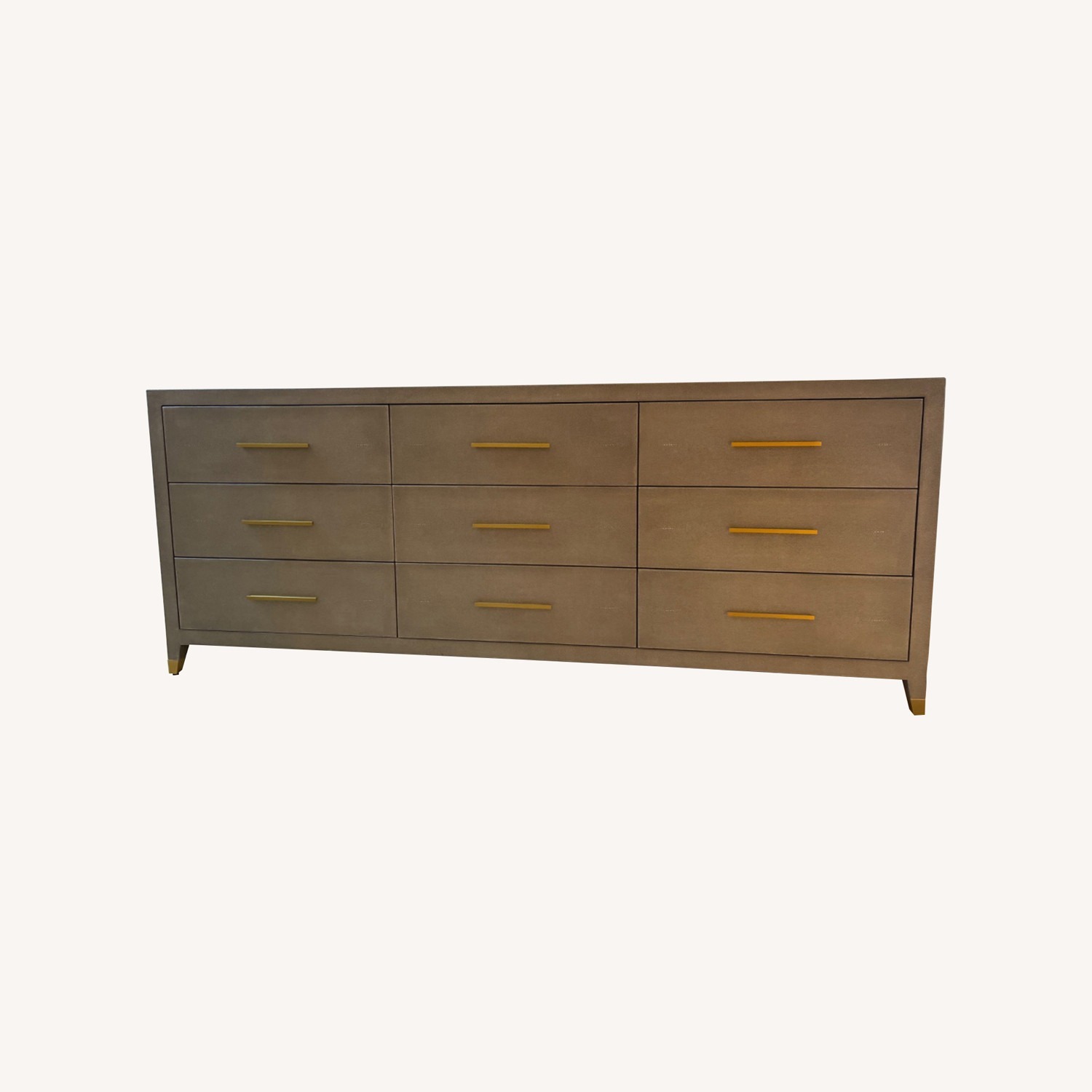 Restoration Hardware Graydon Shagreen Dresser - image-8