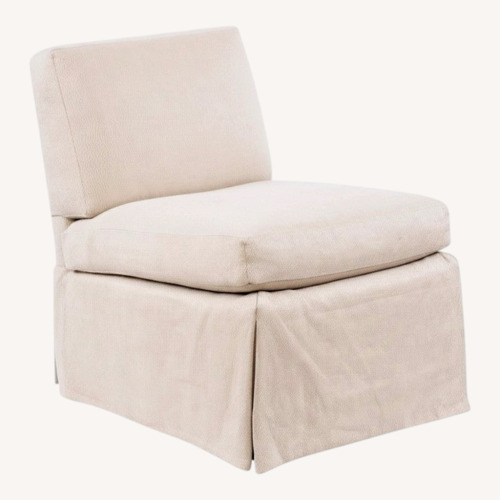 Used Edward Ferrell, Ltd. Gold Fabric Accent Chair for sale on AptDeco