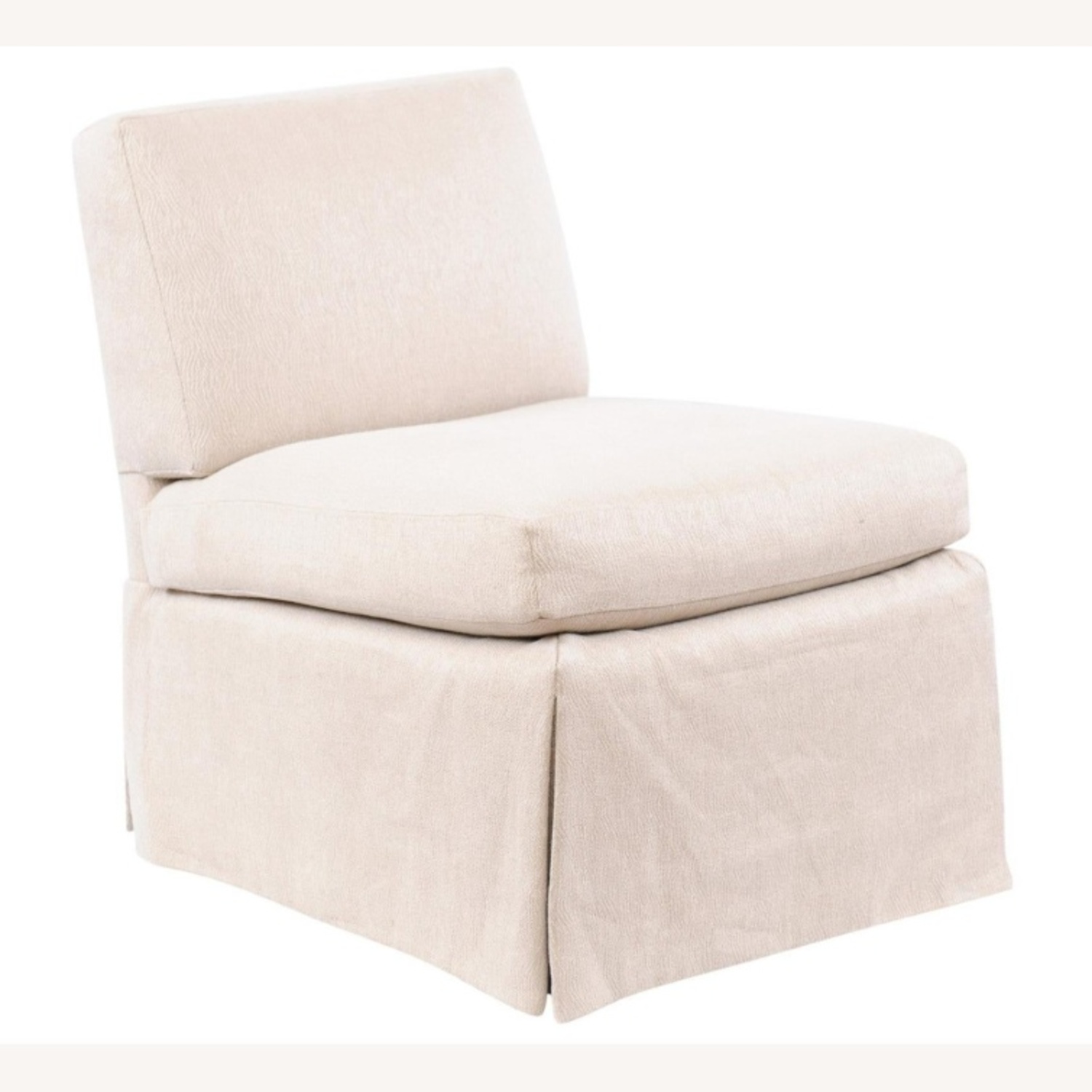 Edward Ferrell, Ltd. Gold Fabric Accent Chair - image-6