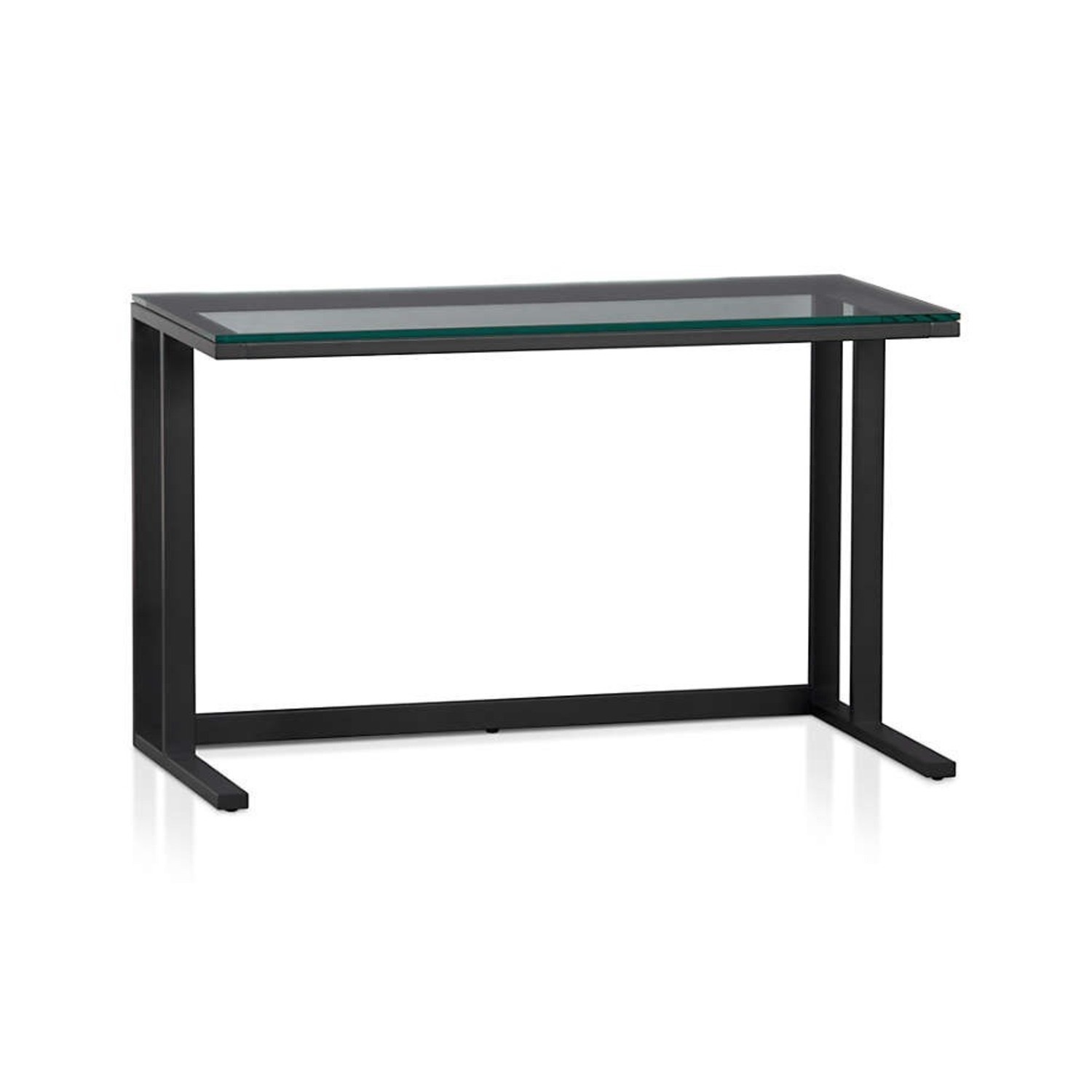 Crate & Barrel Pilsen Black Desk - image-1