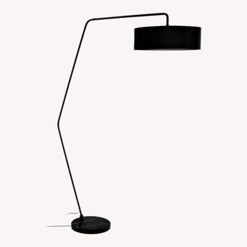 Used Article Heron Black Floor Lamp for sale on AptDeco