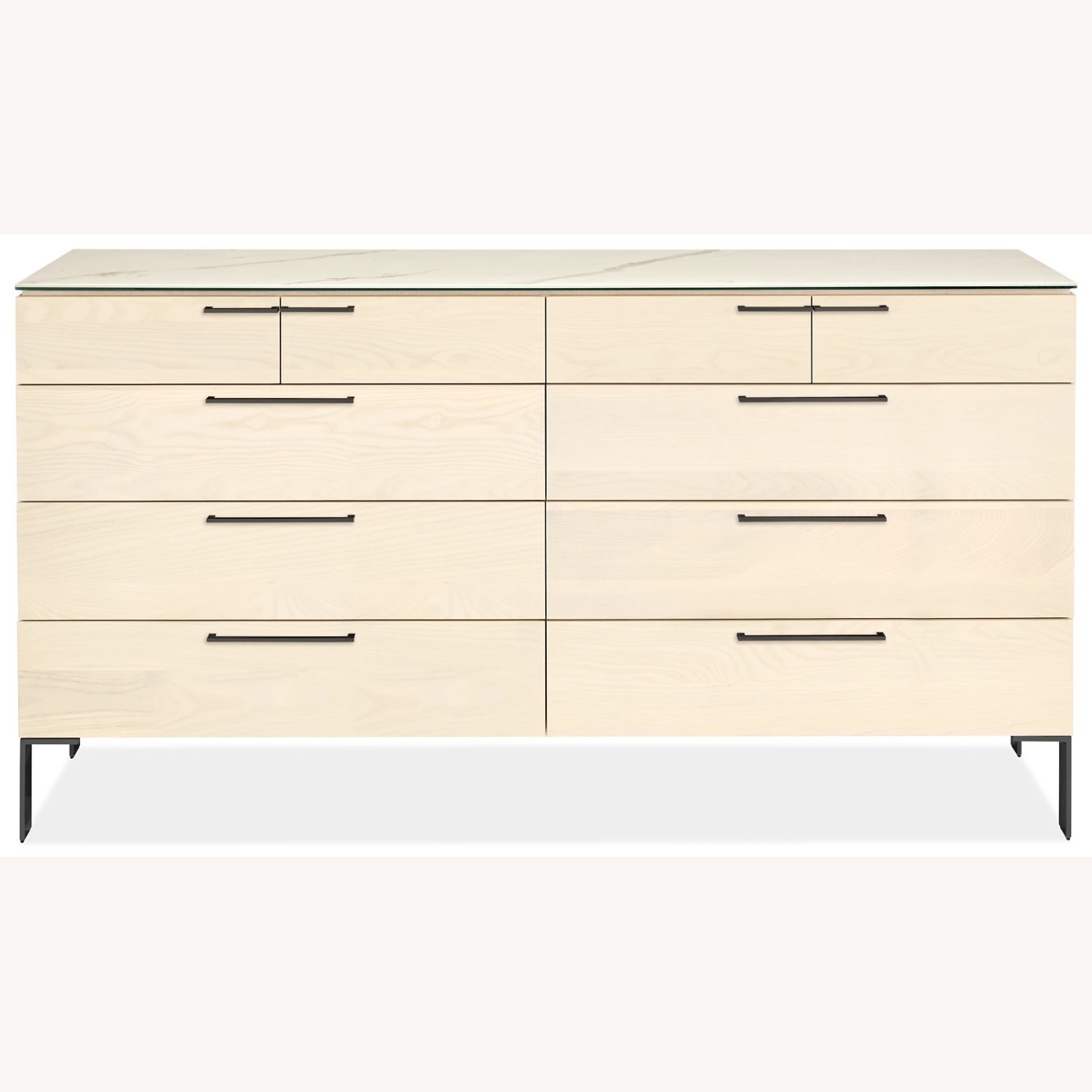 Room & Board Kenwood White Wood Dresser - image-10