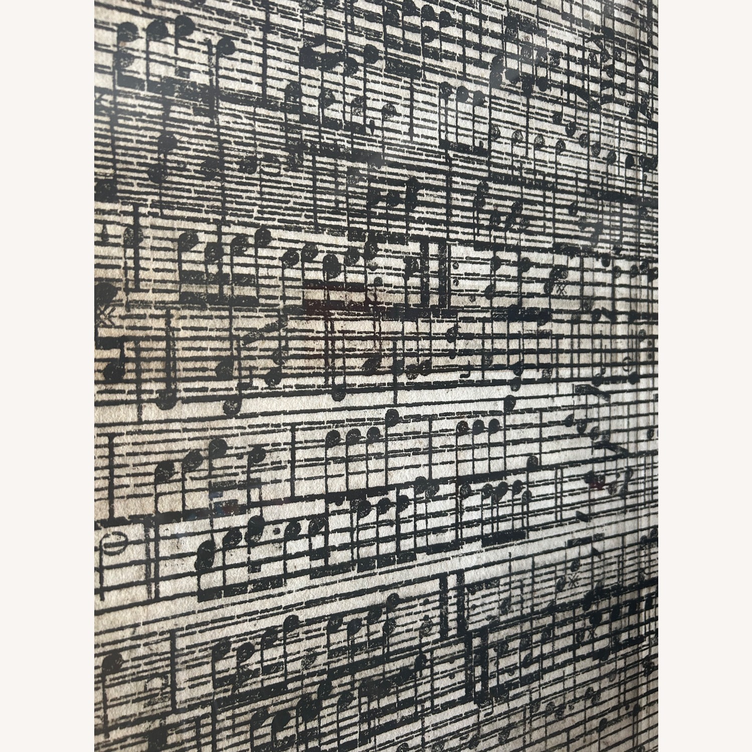 Sheet Music on Parchment Wall Art - image-5