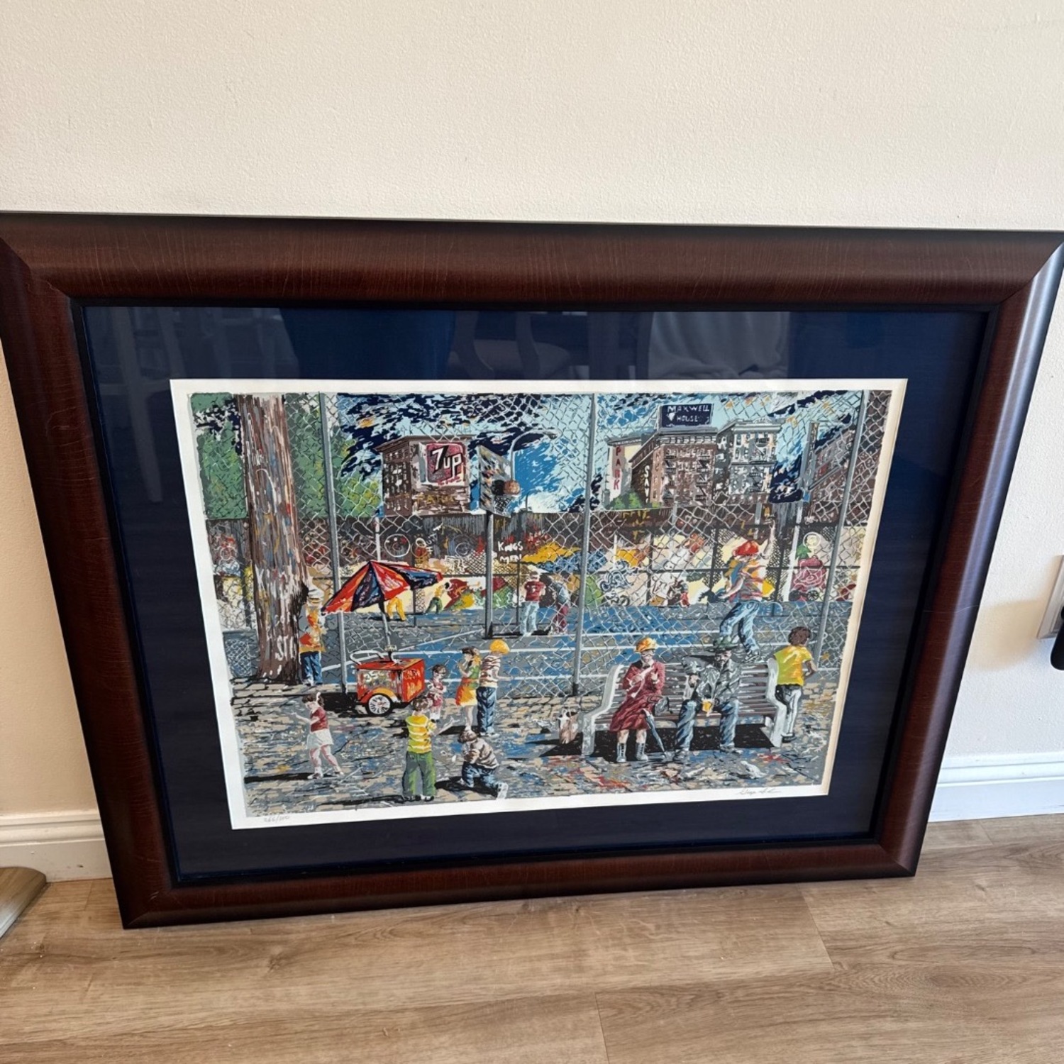 George Searing “City Street”Signed/Numbered Framed - image-4