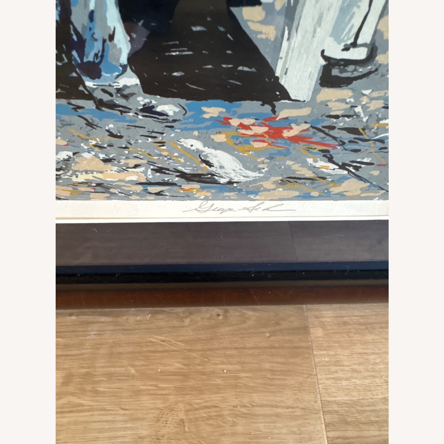 George Searing “City Street”Signed/Numbered Framed - image-2