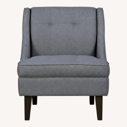 Used Mid-Century Modern Grey Accent Chair for sale on AptDeco