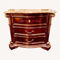Ashley Antique 3-Drawer Dresser w Designer Marble Top