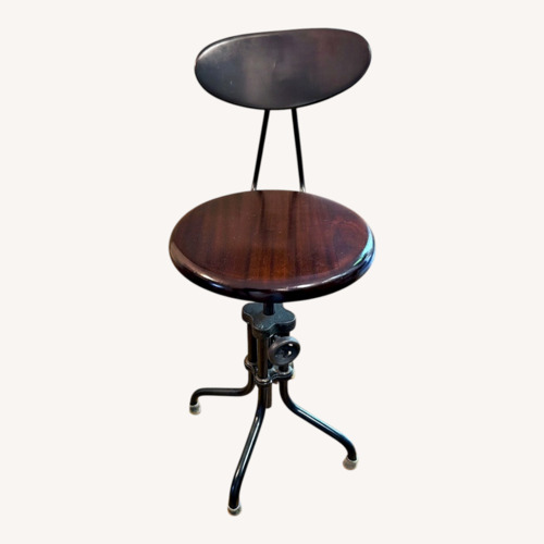 Used Two ABC Carpet & Home Industrial Bar Stools for sale on AptDeco