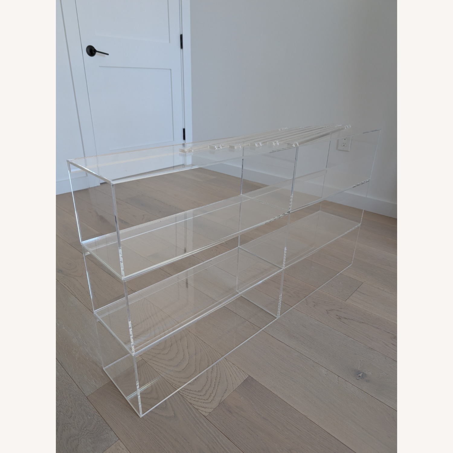 CB2 Acrylic Floating Storage Shelf 6x - image-10
