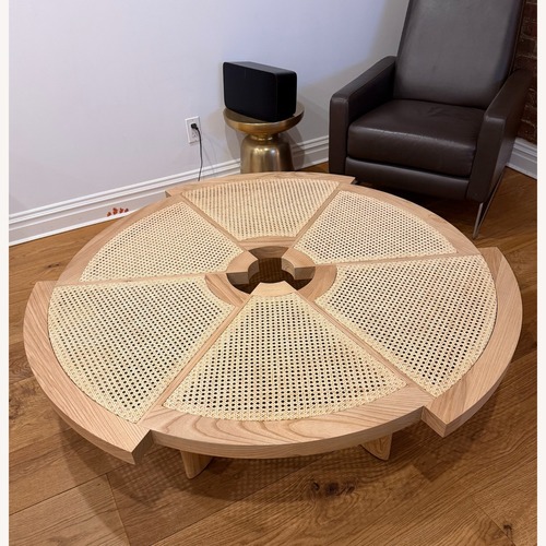 Used Cassina Rio Natural Wood Coffee Table for sale on AptDeco