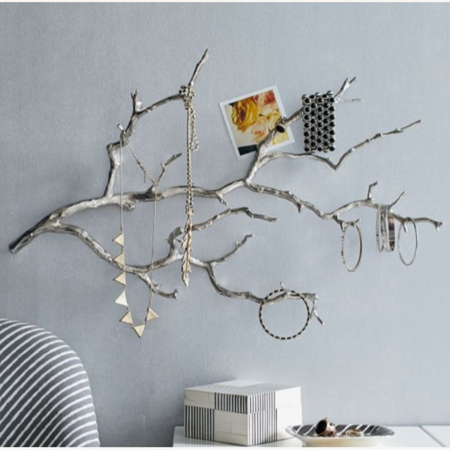 West Elm Manzanita Silver Jewelry Branch - image-2