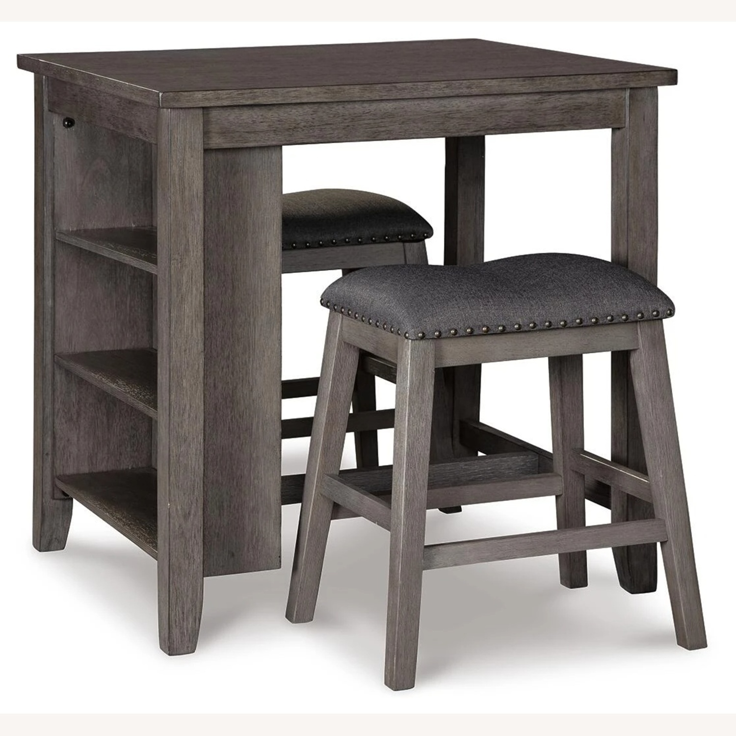 Ashley Furniture Caitbrook Dark Gray Dining Set - image-9