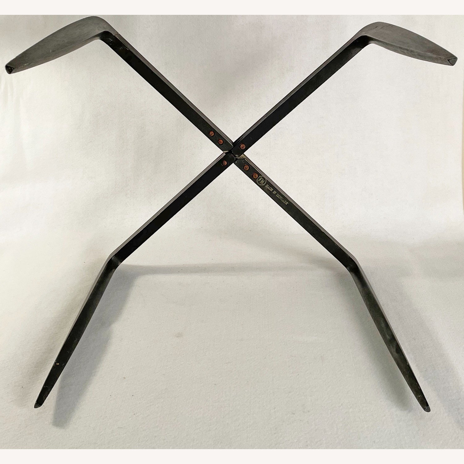 Fritz Hansen Dark Brown Wood Side Table - image-5