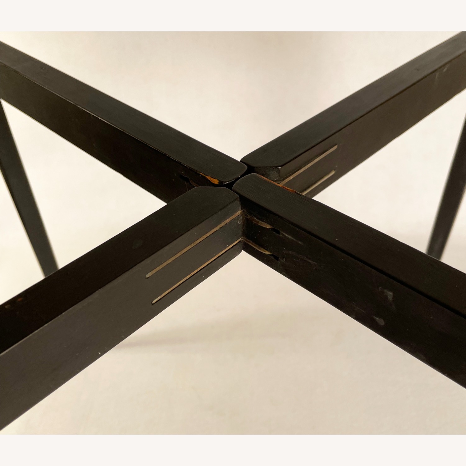 Fritz Hansen Dark Brown Wood Side Table - image-7
