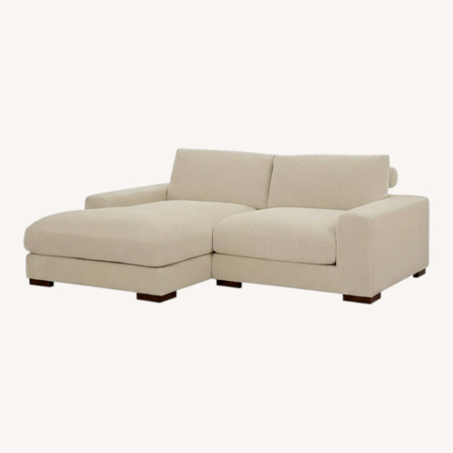 Used White 3+ Piece Sectional for sale on AptDeco