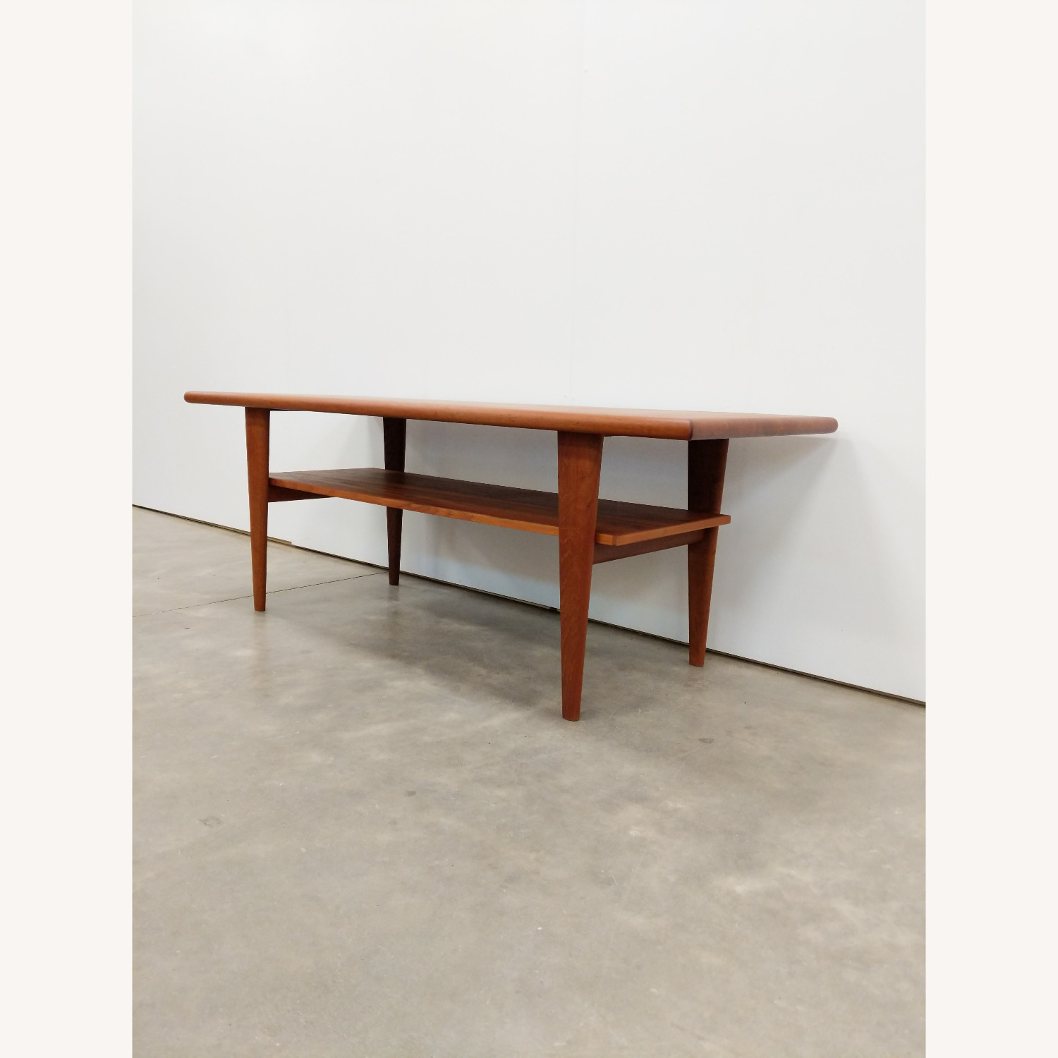 Vintage Danish Modern Teak Coffee Table - image-3