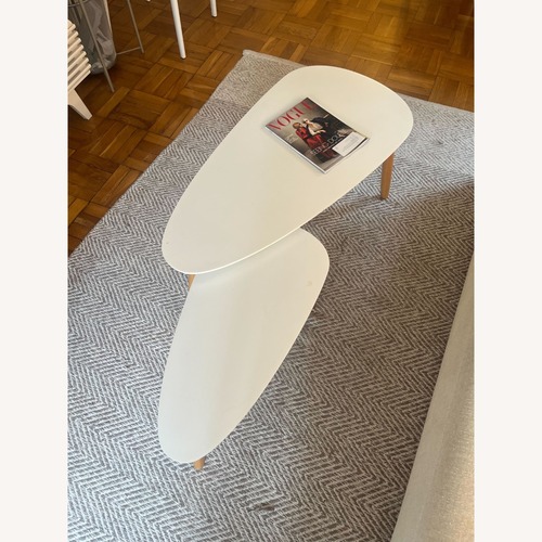Used Wayfair White Stackable Coffee Tables for sale on AptDeco