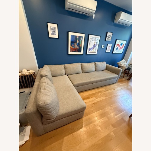 Used Room & Board Sleeper Sofa with Chaise for sale on AptDeco