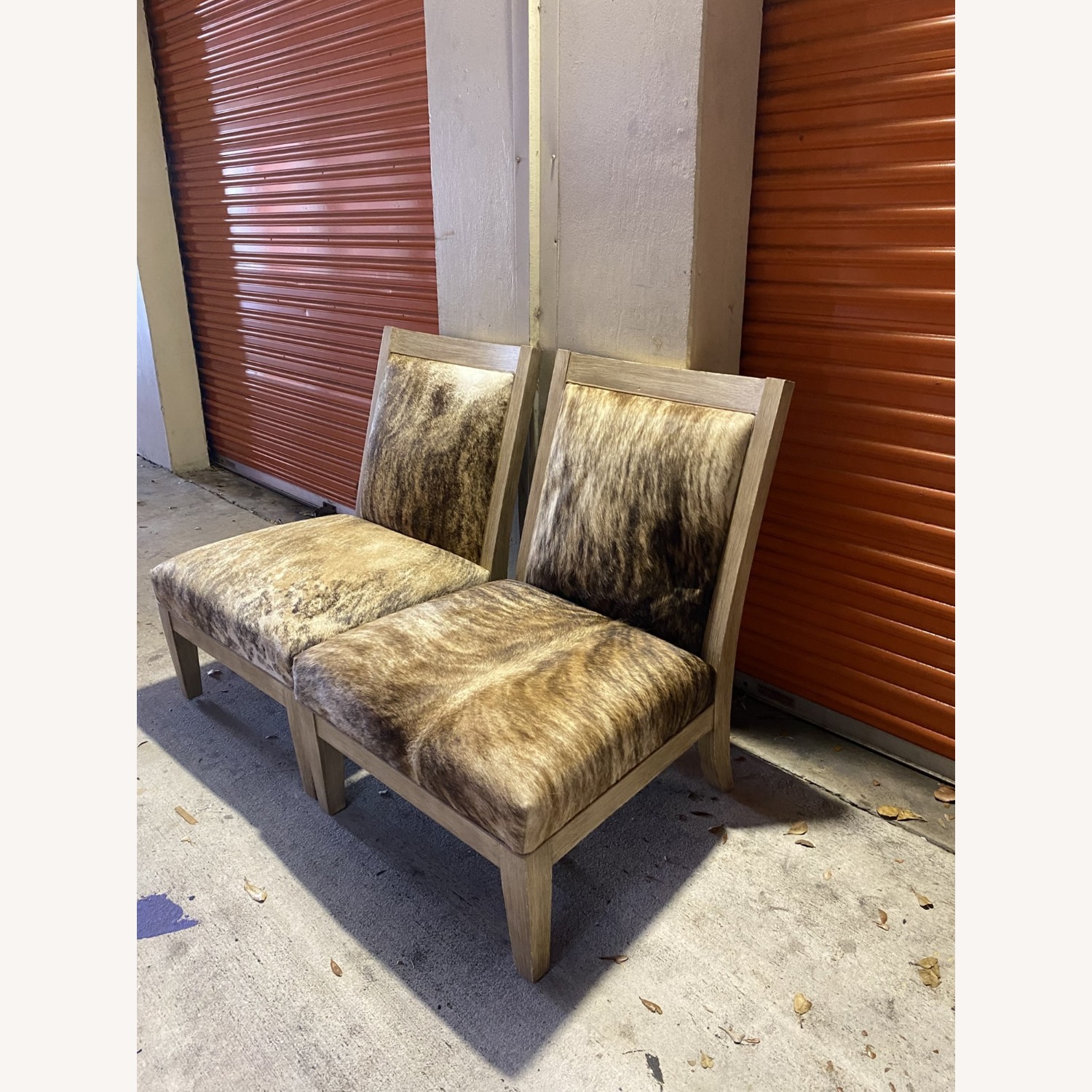 Arhaus Horsehair Accent Chairs - image-1