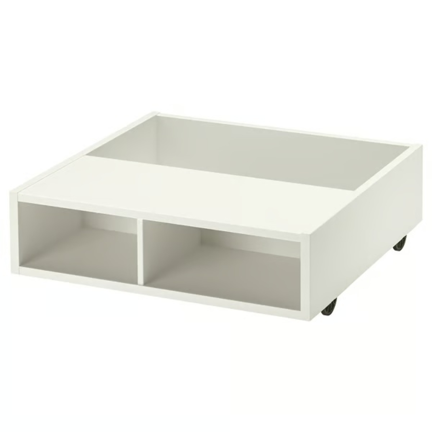 IKEA FREDVANG White Underbed Storage Drawers on Wheels - image-4
