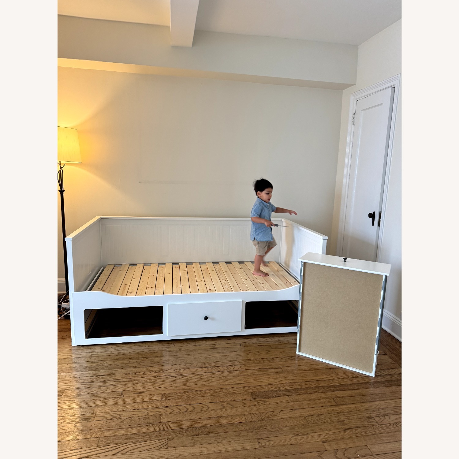IKEA Hemnes White Wood Daybed - image-3