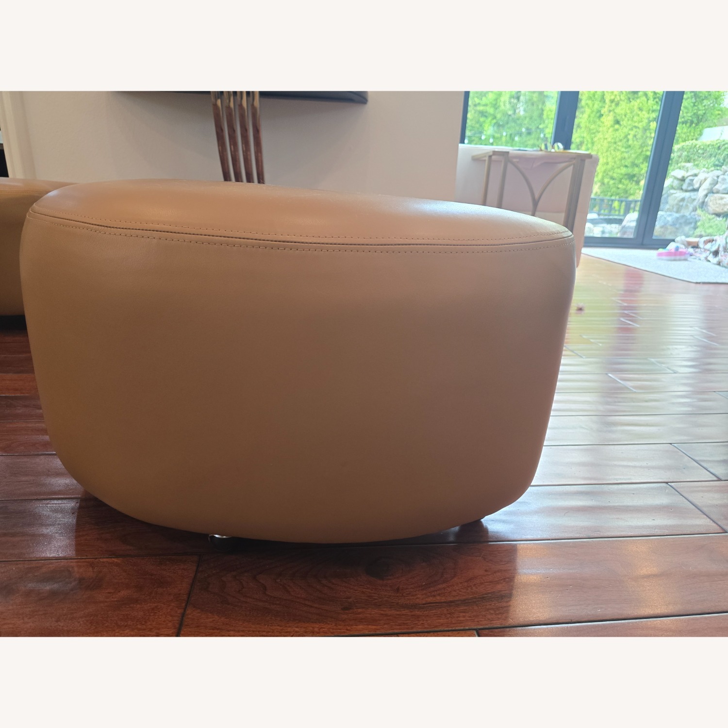 Vladimir Kagan Natural Leather Accent Chairs - image-6